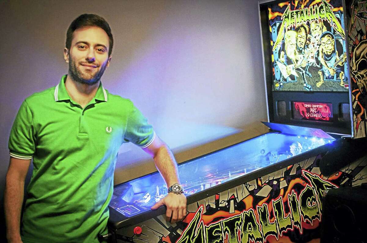 Nicolas Queiroz of Middletown says he and his fellow pinball players would love to see the game of skill’s popularity grow.