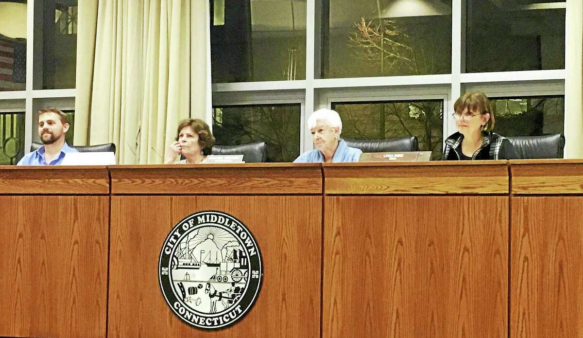 The Zoning Board of Appeals approved a variance that would allow a proposed Starbucks franchise to change the length of its drive-thru from 200 feet to 160 feet. Members Gary Middleton, Judith Pehota, Annabel Resnisky and Linda Reil asked questions during the engineer’s presentation Thursday.
