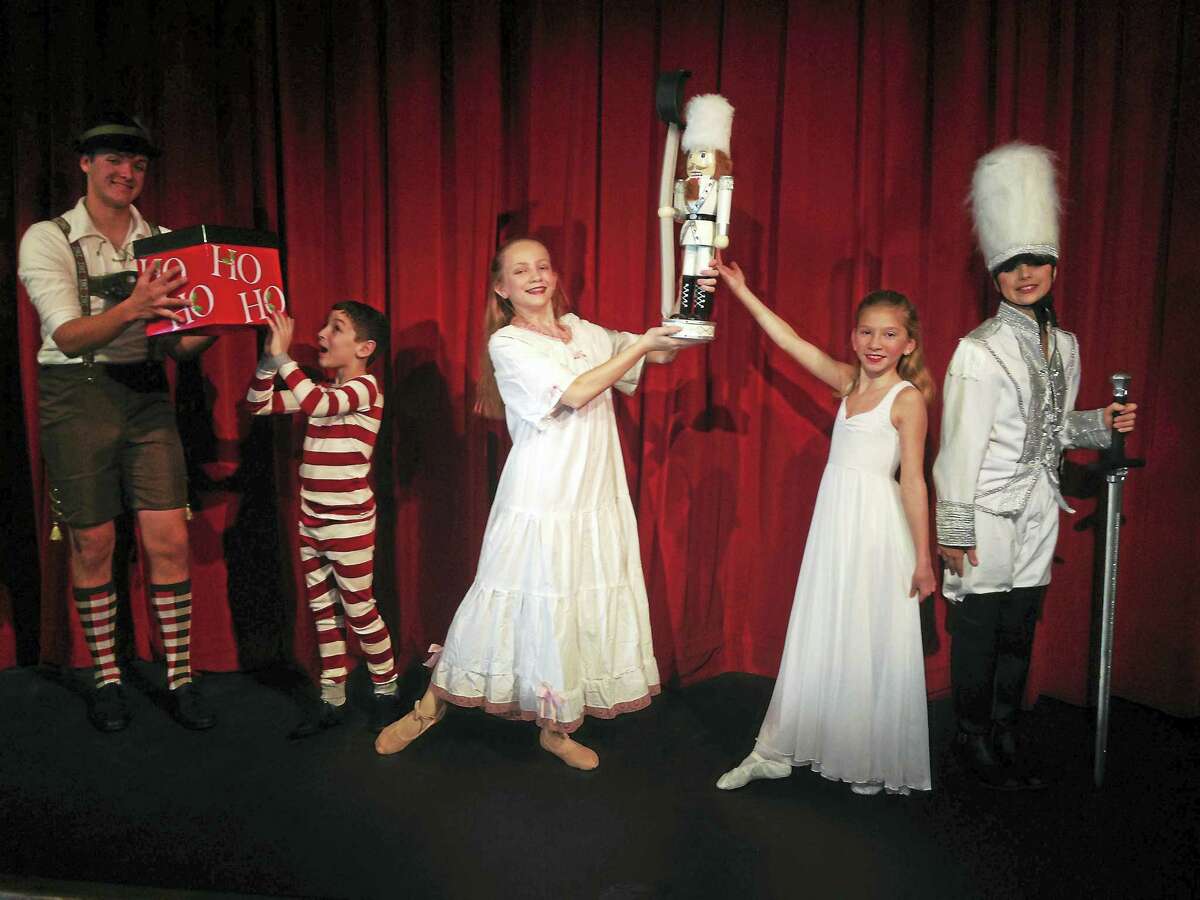 Contributed photo Madhatters Theater Company’s cast of “Nutcracker: A Musical Comedy” which is being performed in Chester in December.