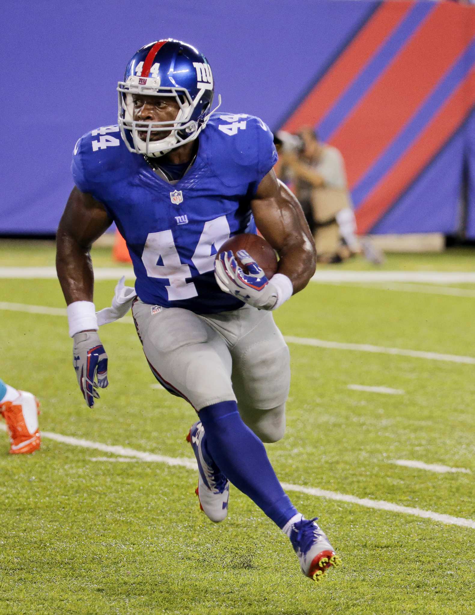 New York Giants - Orleans Darkwa's 75-yard TD run was the