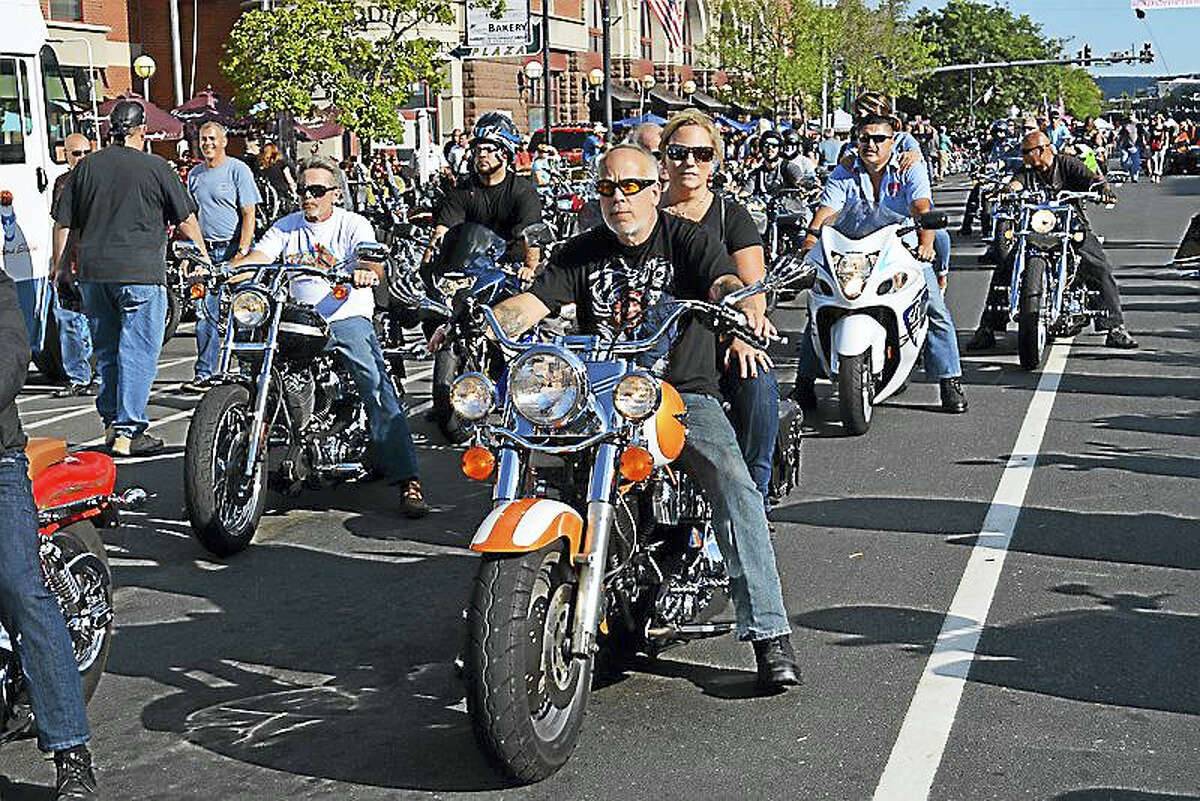 Like a scene out of Marlon Brando’s “The Wild One,” thousands of bikers roared downtown for what is aptly called Motorcyle Mania in Middletown last year. Everything was over the top — the leather, the tattoos, and the gleaming chrome of a sea of Harley Davidsons.
