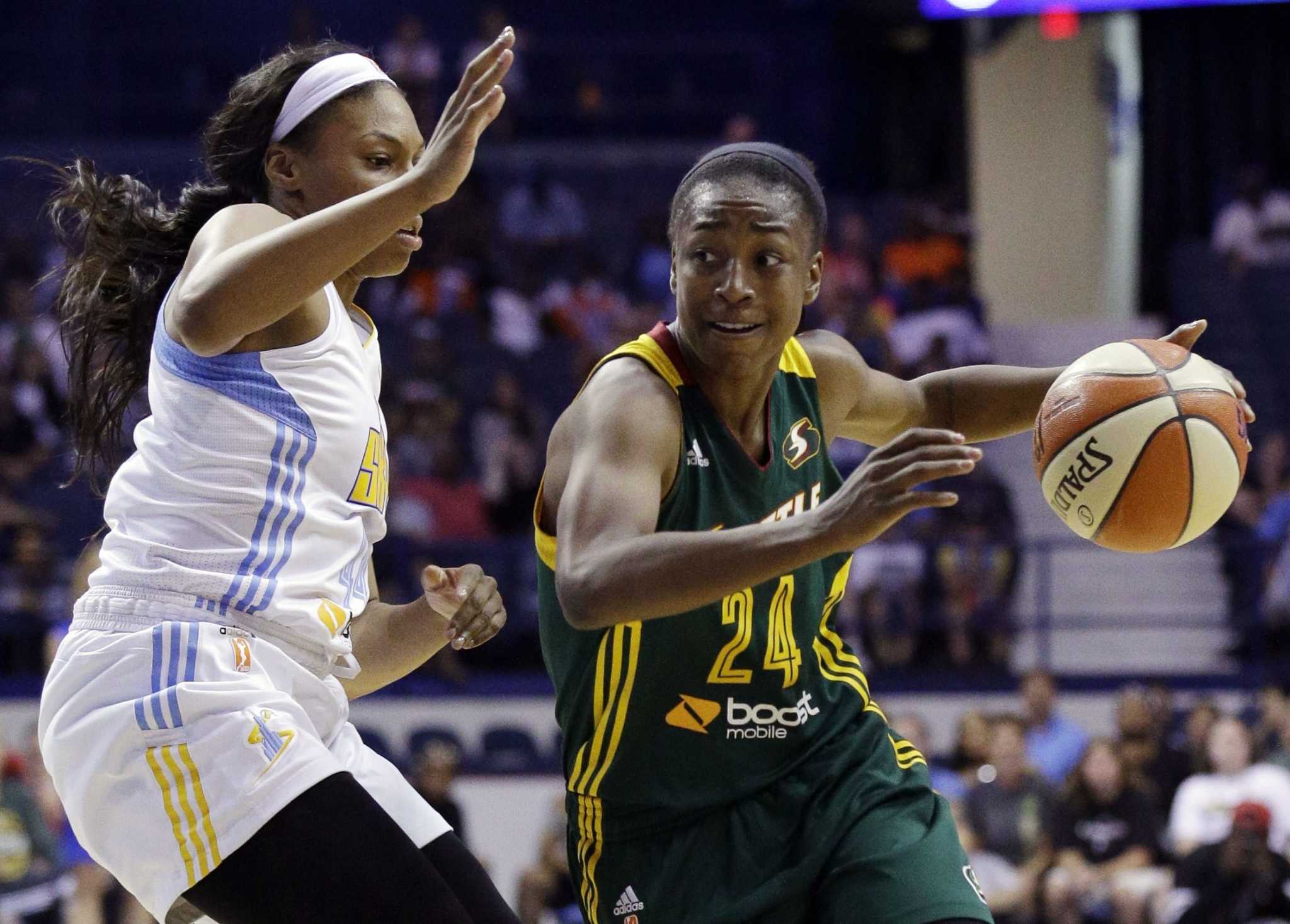 Jewell Loyd named WNBA rookie of the year; Kiah Stokes second in voting