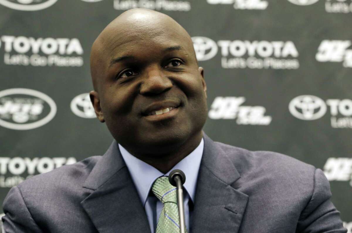 New York Jets head coach Todd Bowles speaks during a news conference Wednesday in Florham Park, N.J.