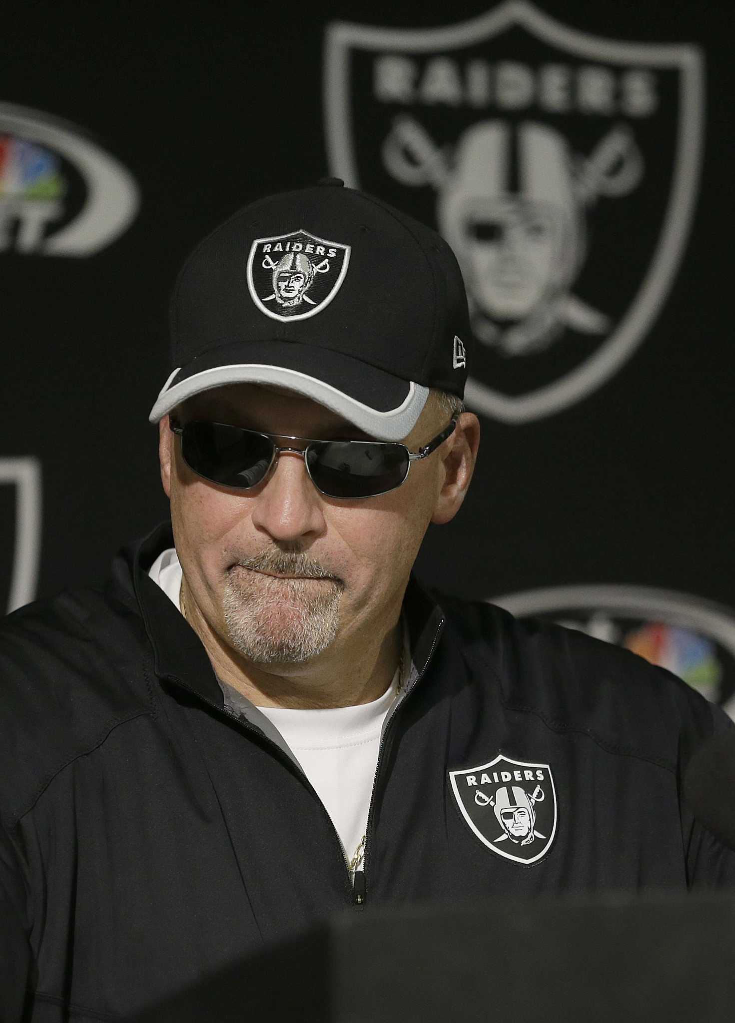 Jack Del Rio announces he's been fired by Oakland Raiders 