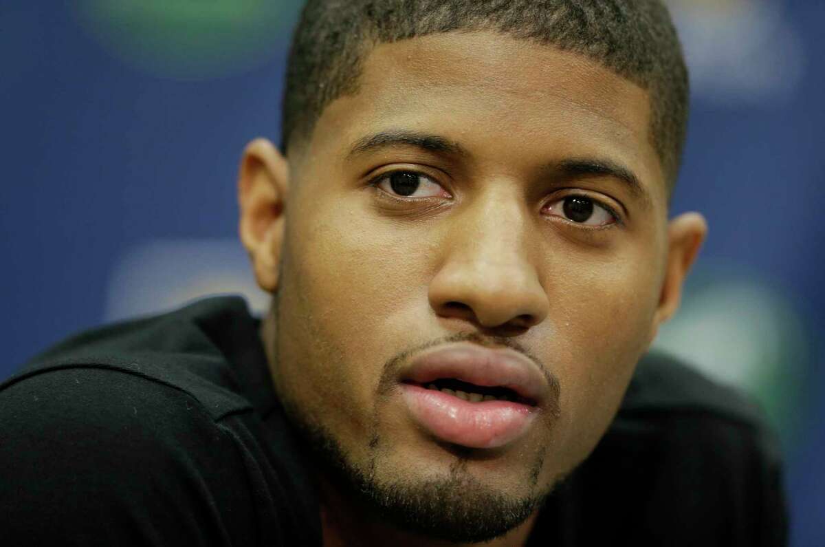 The Indiana Pacers’ Paul George defended Ray Rice on Twitter on Thursday, then backtracked less than an hour later by deleting the posts and apologizing to women and victims of domestic violence.