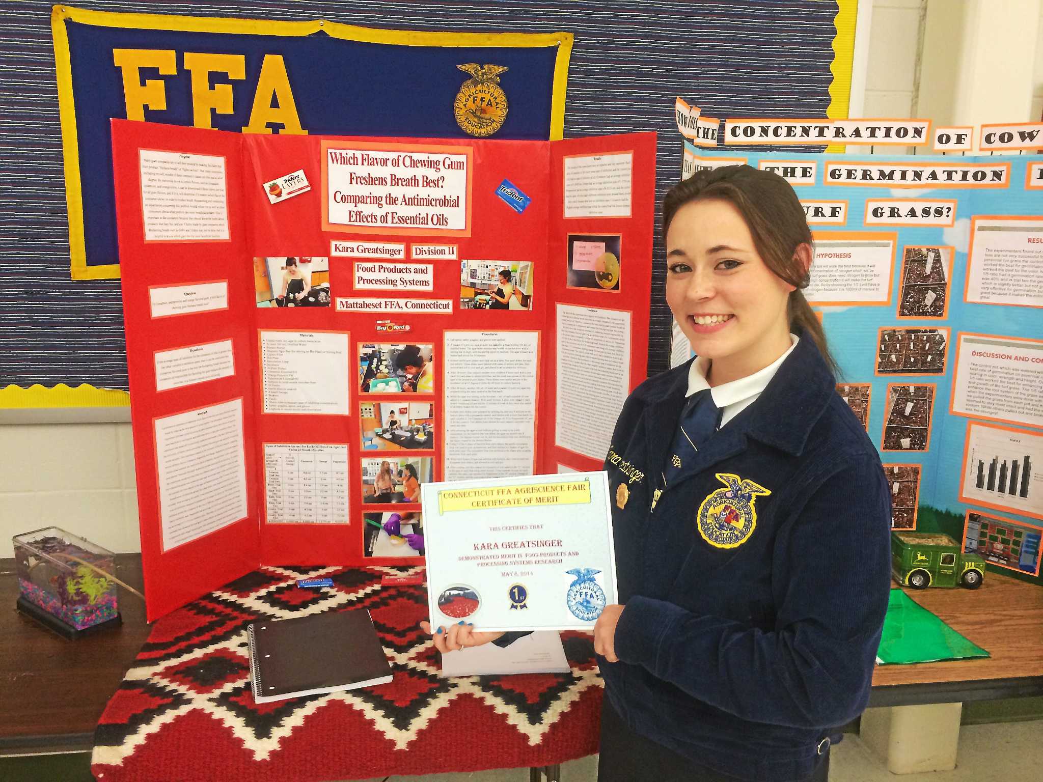 Middletown High student projects move on to FFA nationals