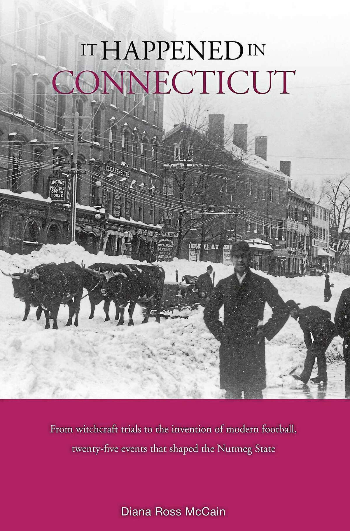 The cover of “It Happened in Connecticut.”