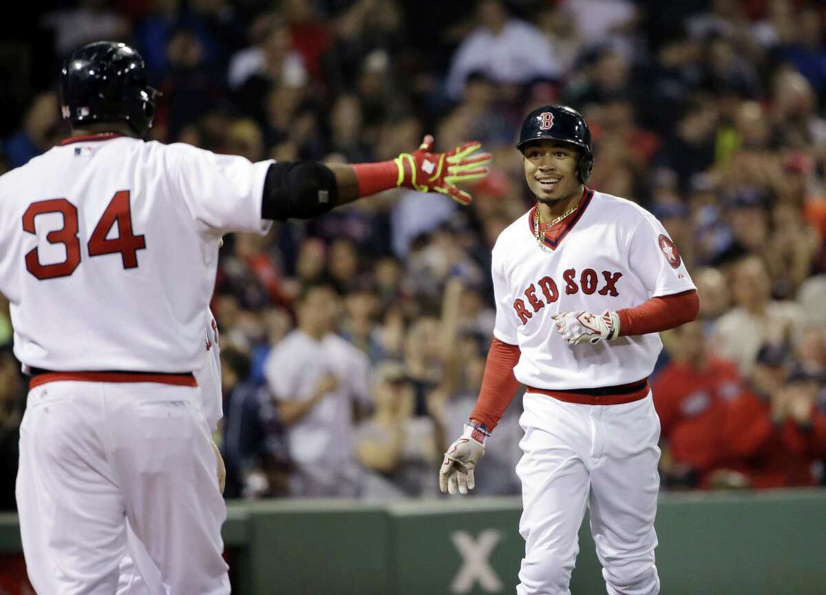 Betts' blasts eclipse the Rays in Red Sox's shutout win