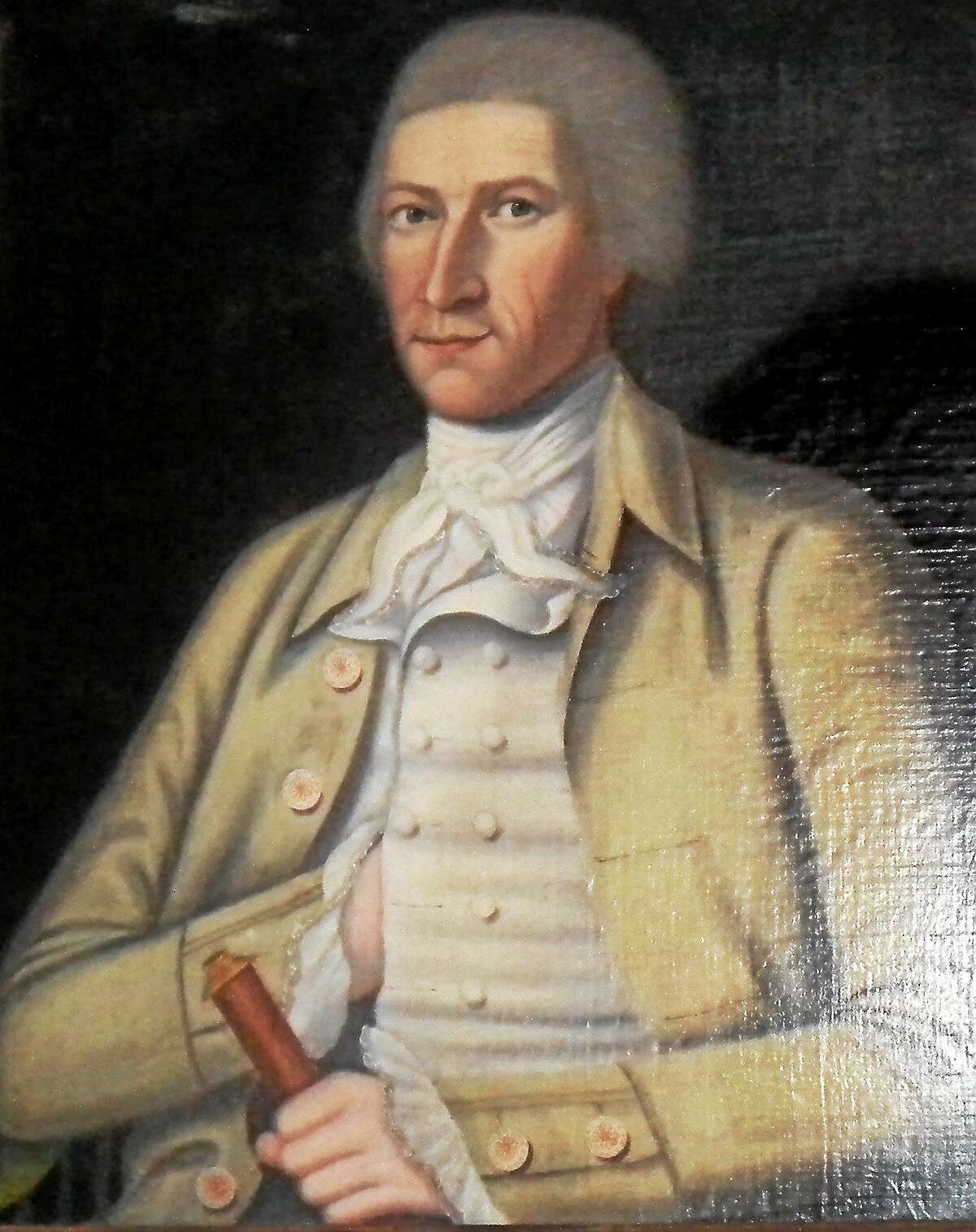 Shown is an early 19th-century portrait of Middletown sea captain William Van Deursen, who made regular runs to the Caribbean, and also trafficked in slaves.