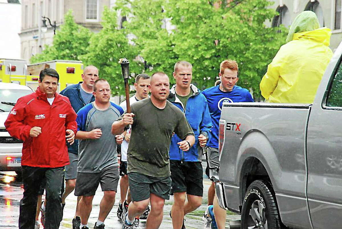 Submitted photo Connecticut Special Olympics held its law enforcement torch run June 4-6.