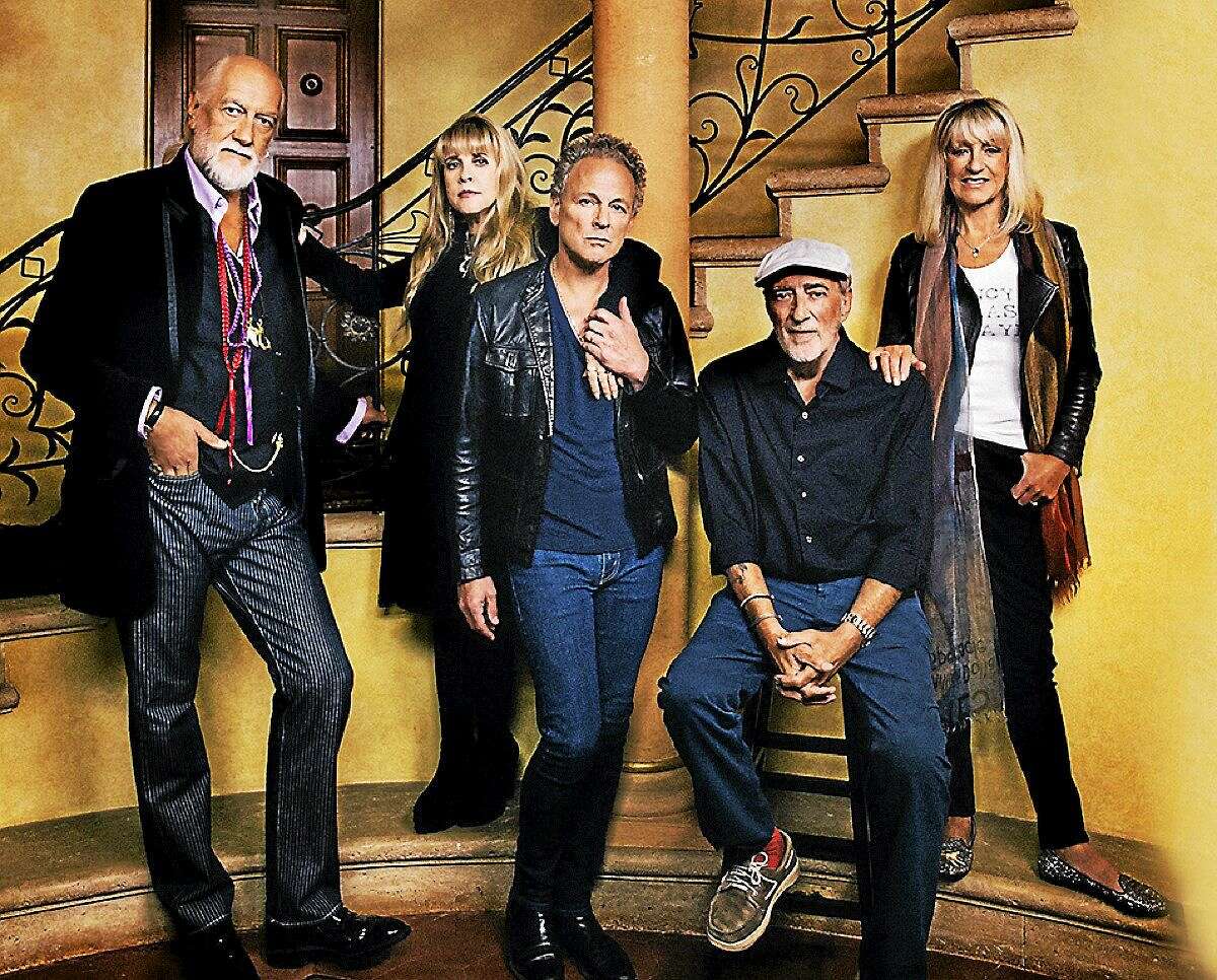 Photo courtesy of Fleetwood Mac After a 16-year absence, singer and keyboardist Christine McVie will be re-joining Fleetwood Mac band mates Mick Fleetwood, John McVie, Lindsey Buckingham and Stevie Nicks on their current ìOn With The Showî tour. The reunited band will play 34 shows in 33 cities across North America with a concert stop at the XL Center in Hartford on Saturday Nov. 1. Tickets are available online at www.xlcenter.com or by calling 877-522-8499.