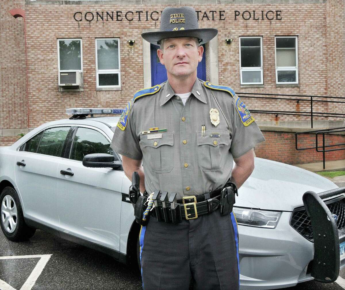 Catherine Avalone - The Middletown Press Lt. Arthur K. Goodale is the new commanding officer of all the resident troopers in Troop F at the Connecticut State Police in Westbrook. Goodale, 49, of Marlborough, has been in law enforcement for 25 years, beginning as a constable in Colchester in July 1989. Some of Goodale’s responsibilities at Troop F will include overseeing day to day operations and being a liaison with ten towns in the area.