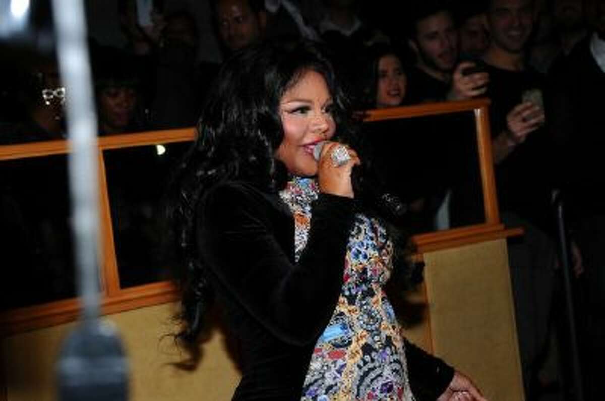 Lil Kim performs at The Blonds After Party - Fall 2014 Mercedes - Benz Fashion Week at Gilded Lily on February 12, 2014 in New York City.