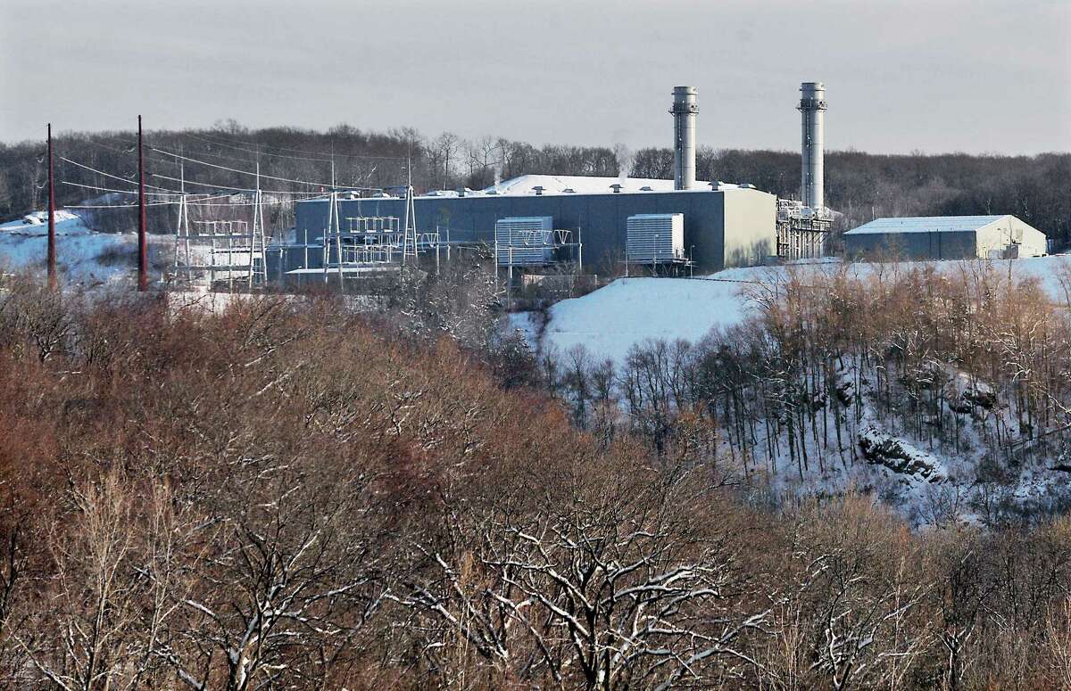 The Kleen Energy Systems, LLC., a 620 Megawatt combined cycle power plant located in Middletown which uses a low emission combustion turbine technology to generate electricity for the New England power grid, is seen in a photo taken Feb. 7, 2014. A fire was reported at the plant on Wednesday, Feb. 12, 2014, four years after a deadly explosion occurred there.