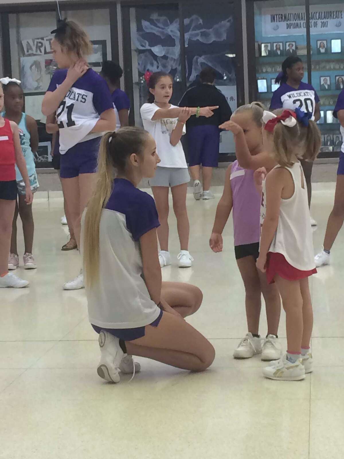 Humble cheer hosts clinic for community