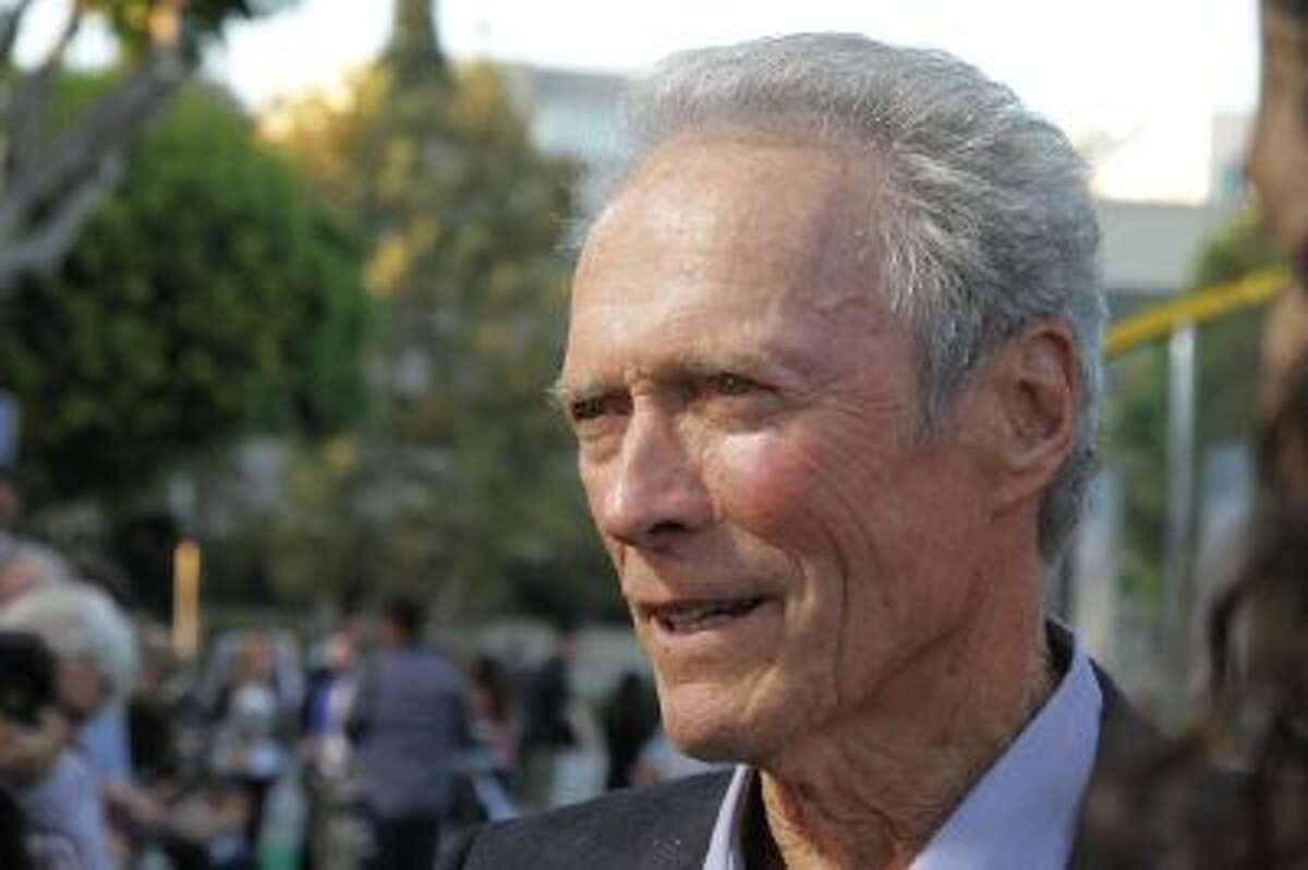 Actor Clint Eastwood saved tournament director Steve John prior to the AT&T Pebble Beach National Pro-Am Wednesday in Pebble Beach, Calif.
