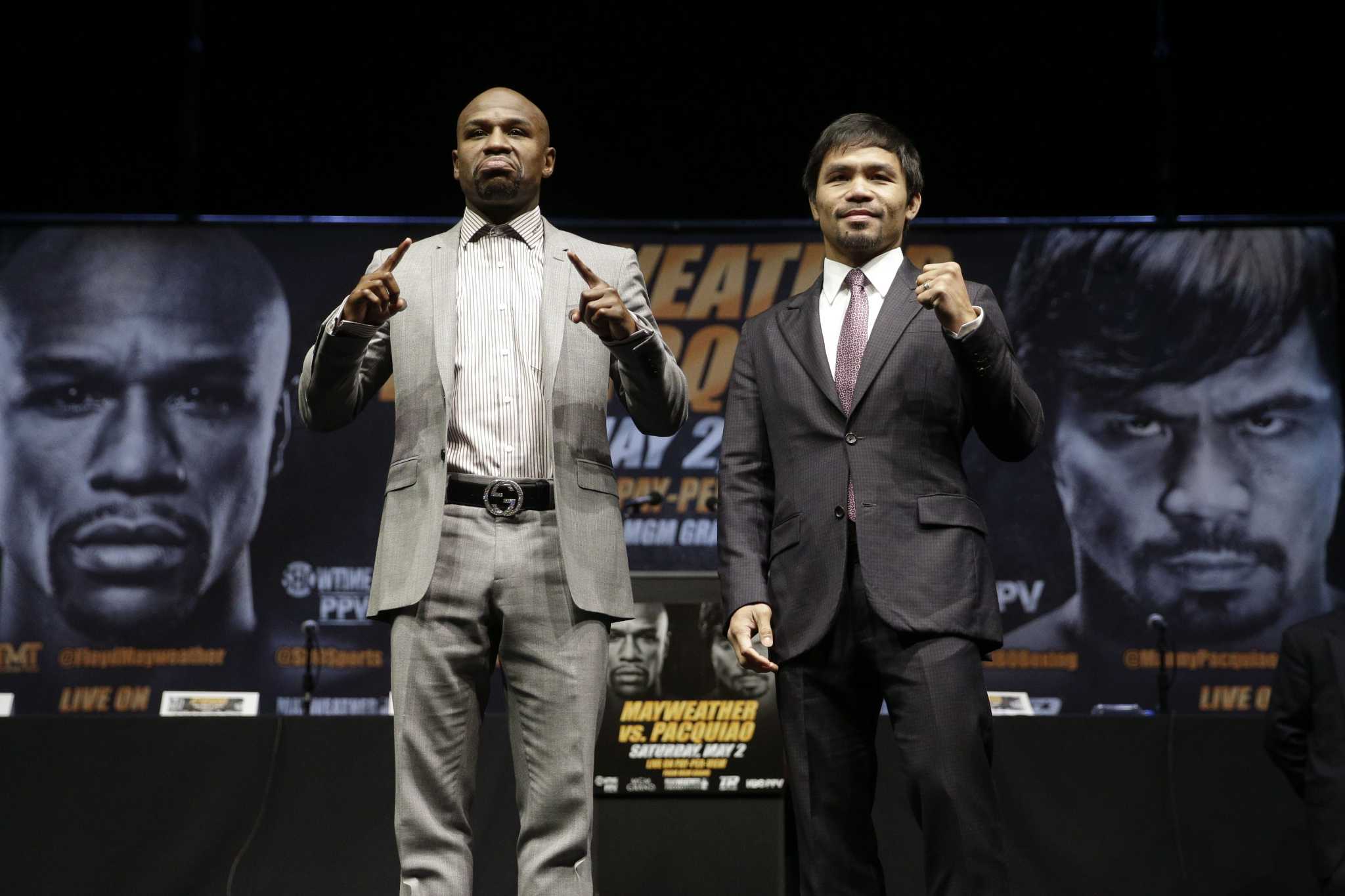 Floyd Mayweather, Manny Pacquiao Begin Countdown To Big Fight