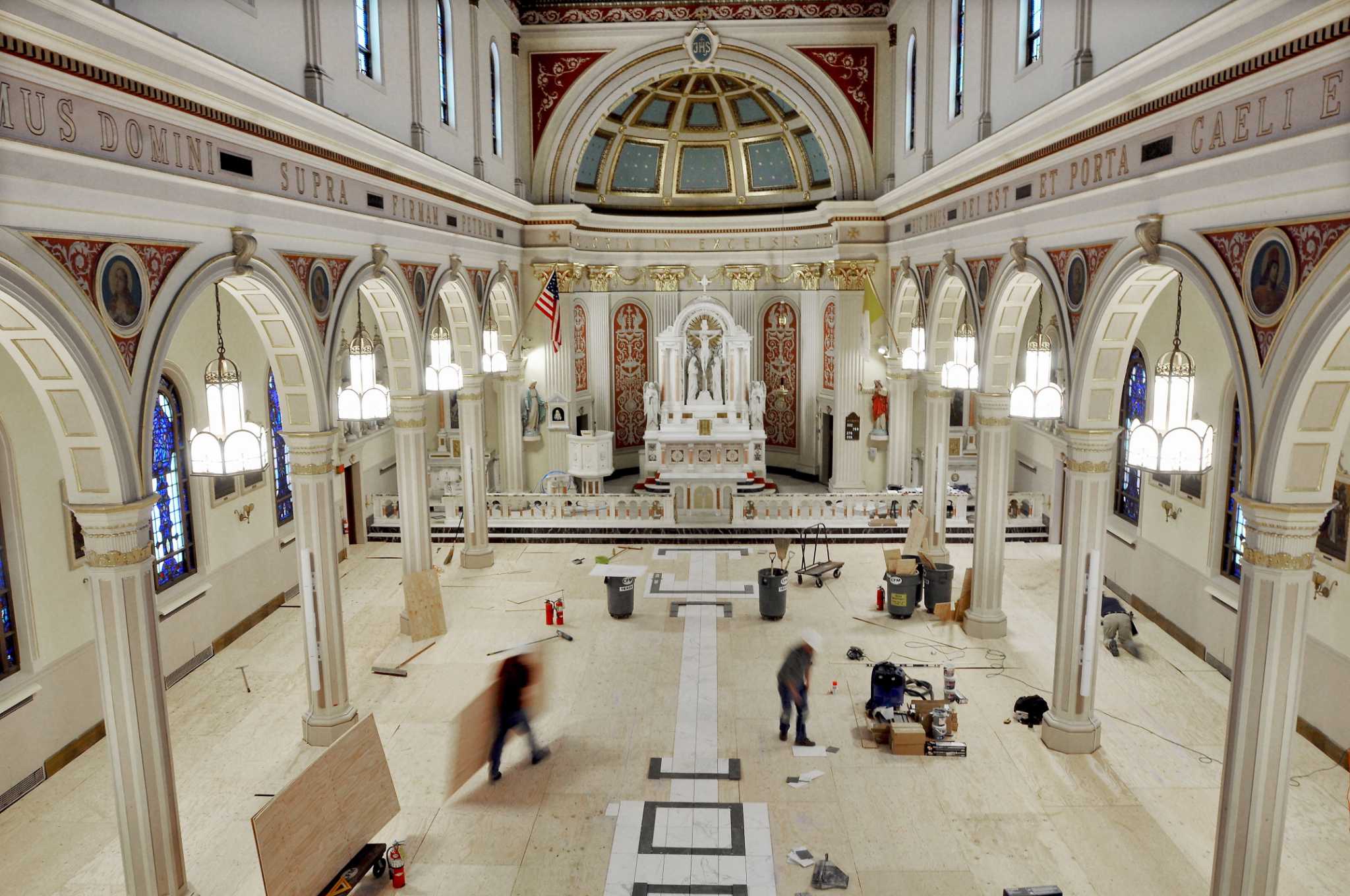 St. Sebastian Church in Middletown getting new floor, pews