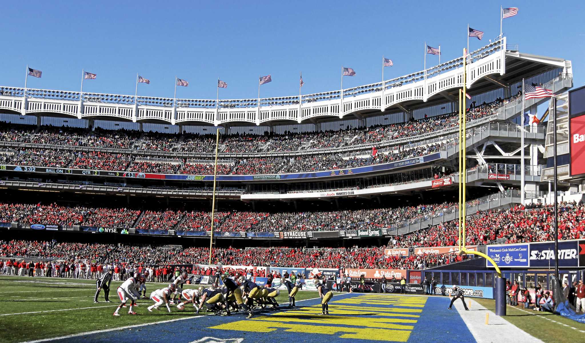 Yankee Stadium Awaits UConn Football Team