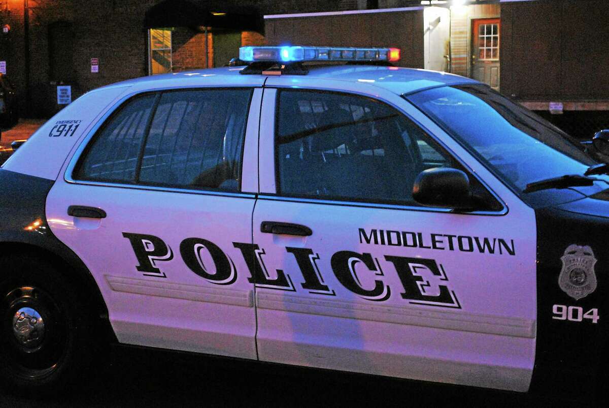A Middletown police cruiser.