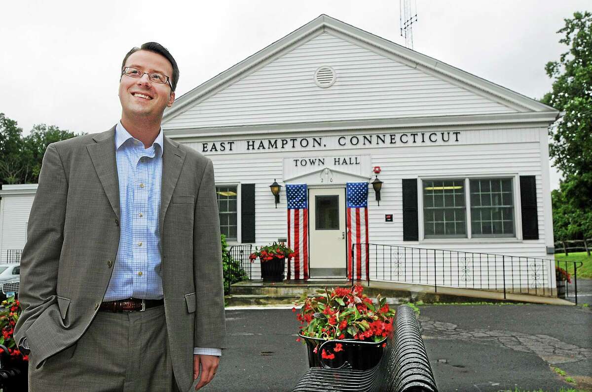 Catherine Avalone - The Middletown Press East Hampton Town Manager Michael Maniscalco