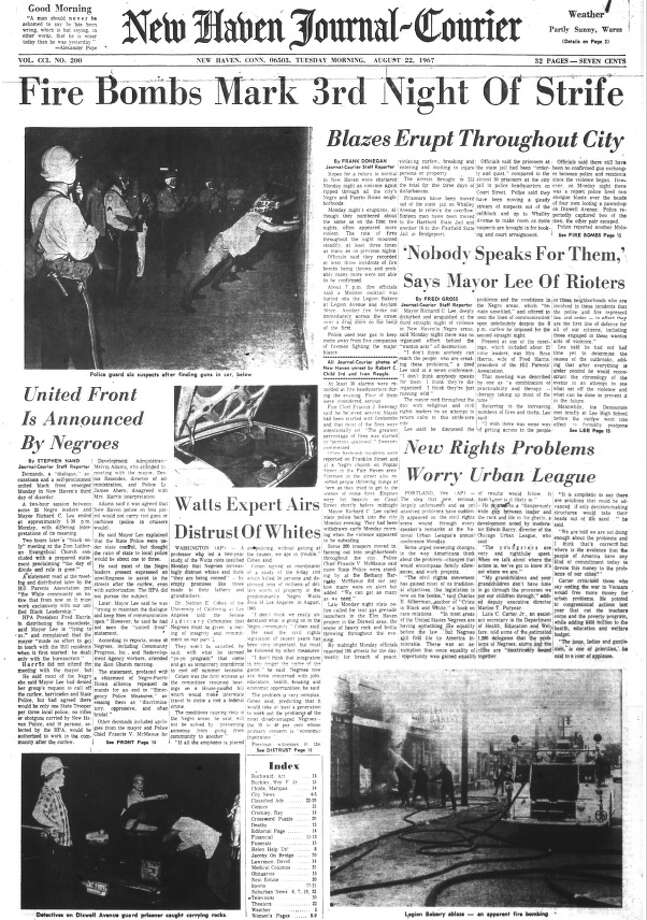 Archives 1967 riots in New Haven New Haven Register