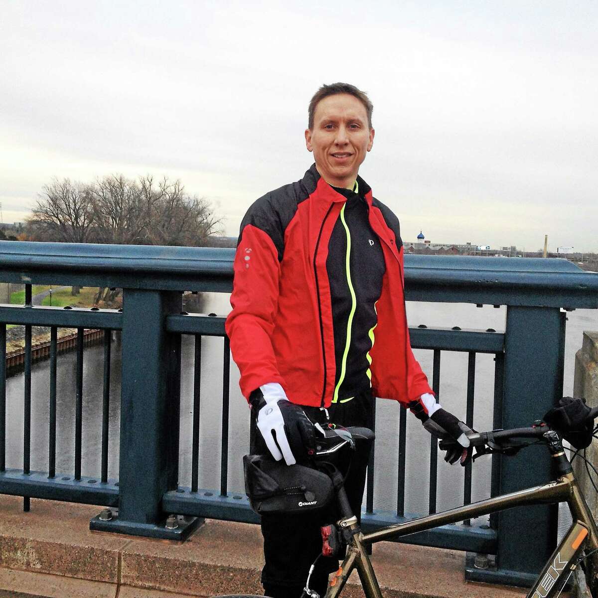 Portland resident Chad Wilson is training now for next June’s Ride to Conquer Cancer, in which athletes cycle from Manhattan to Upstate New York and back again.