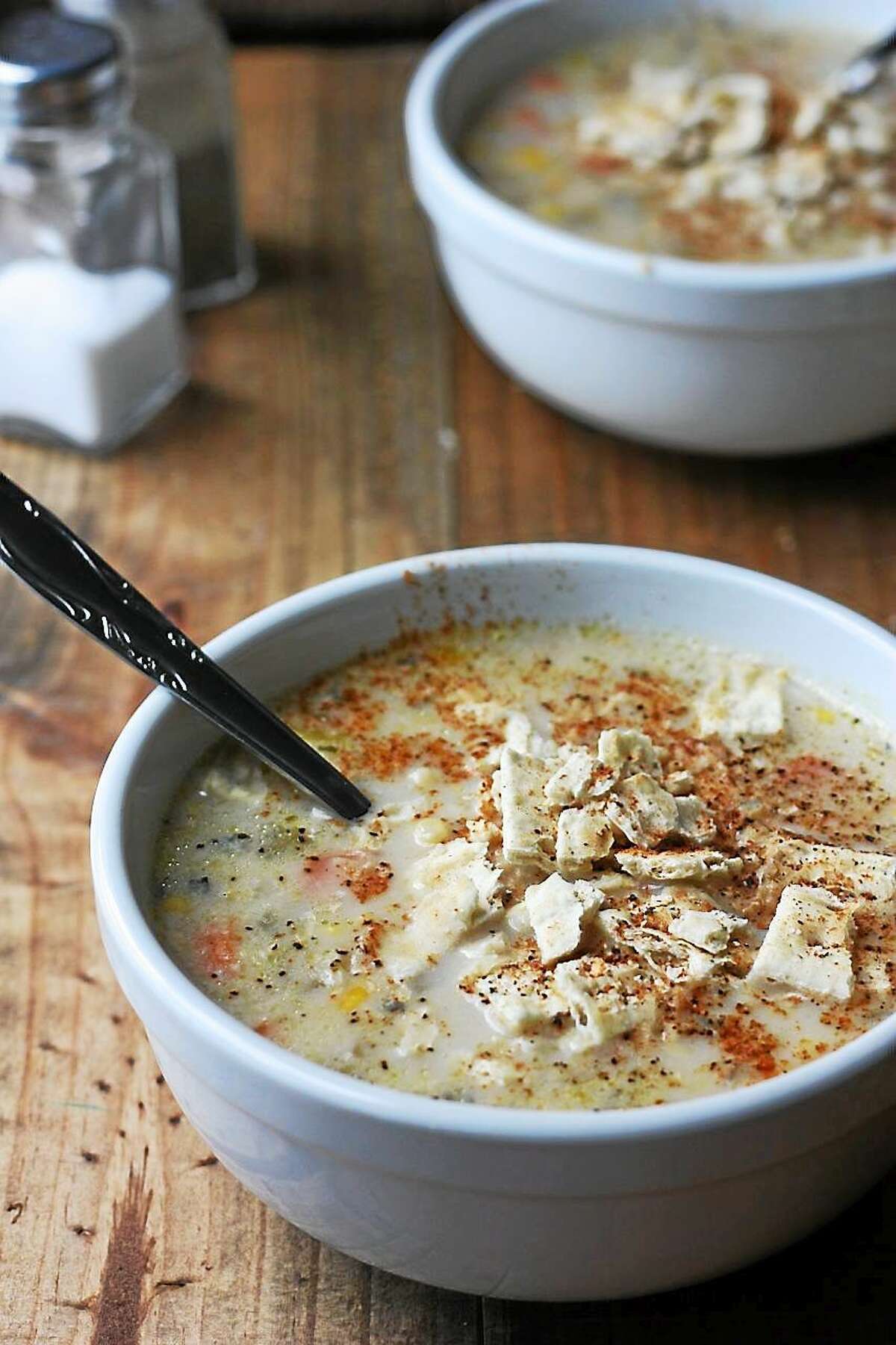Not only vegan corn chowder flavorful and filling, it’s also much lower in calories and fat than a traditional chowder. Try out this I.O.N. Restaurant recipe for those cold winter days.