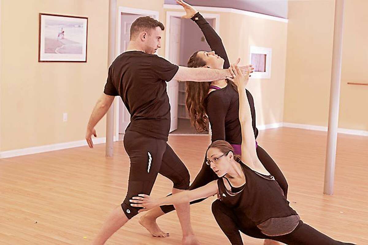 Contributed photo River Valley Dance members rehearse for their upcoming performances in Deep River.