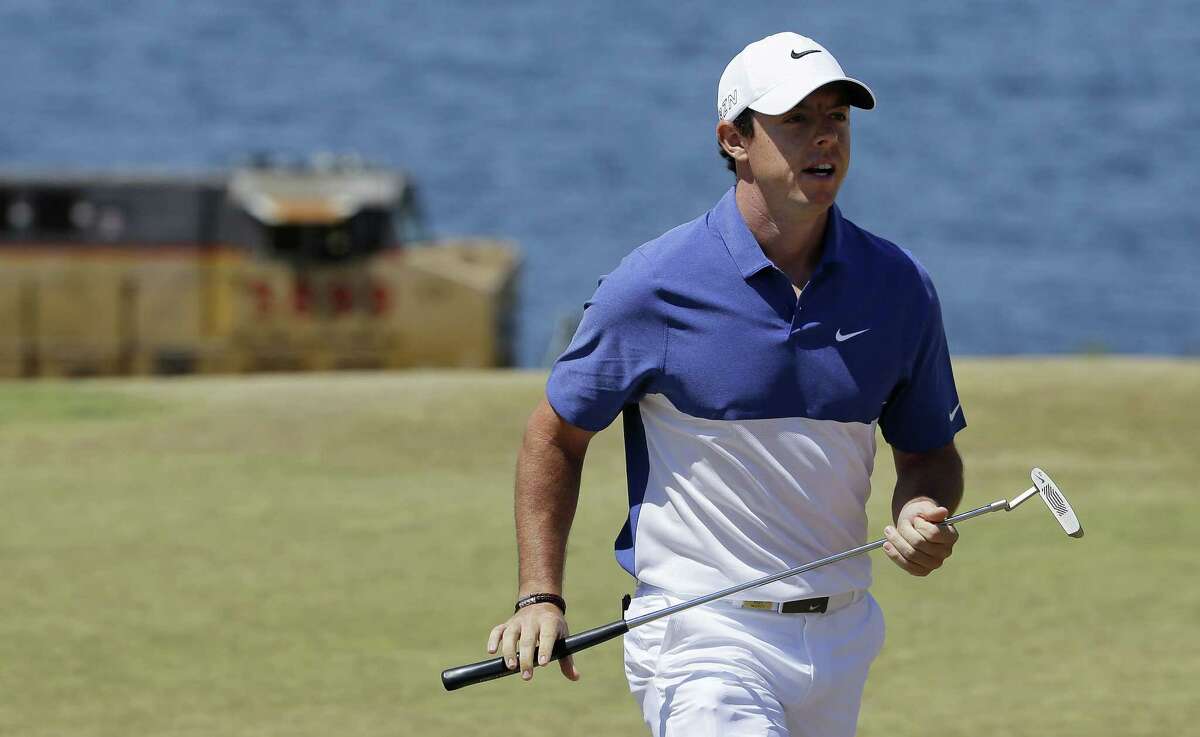Injured golfer Rory McIlroy is listed in the field for next week’s PGA Championship.