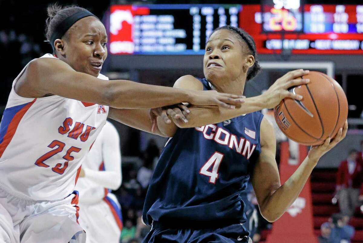 UConn sophomore guard Moriah Jefferson finished the regular season as the American Athletic Conference leader in assists and field goal percentage.