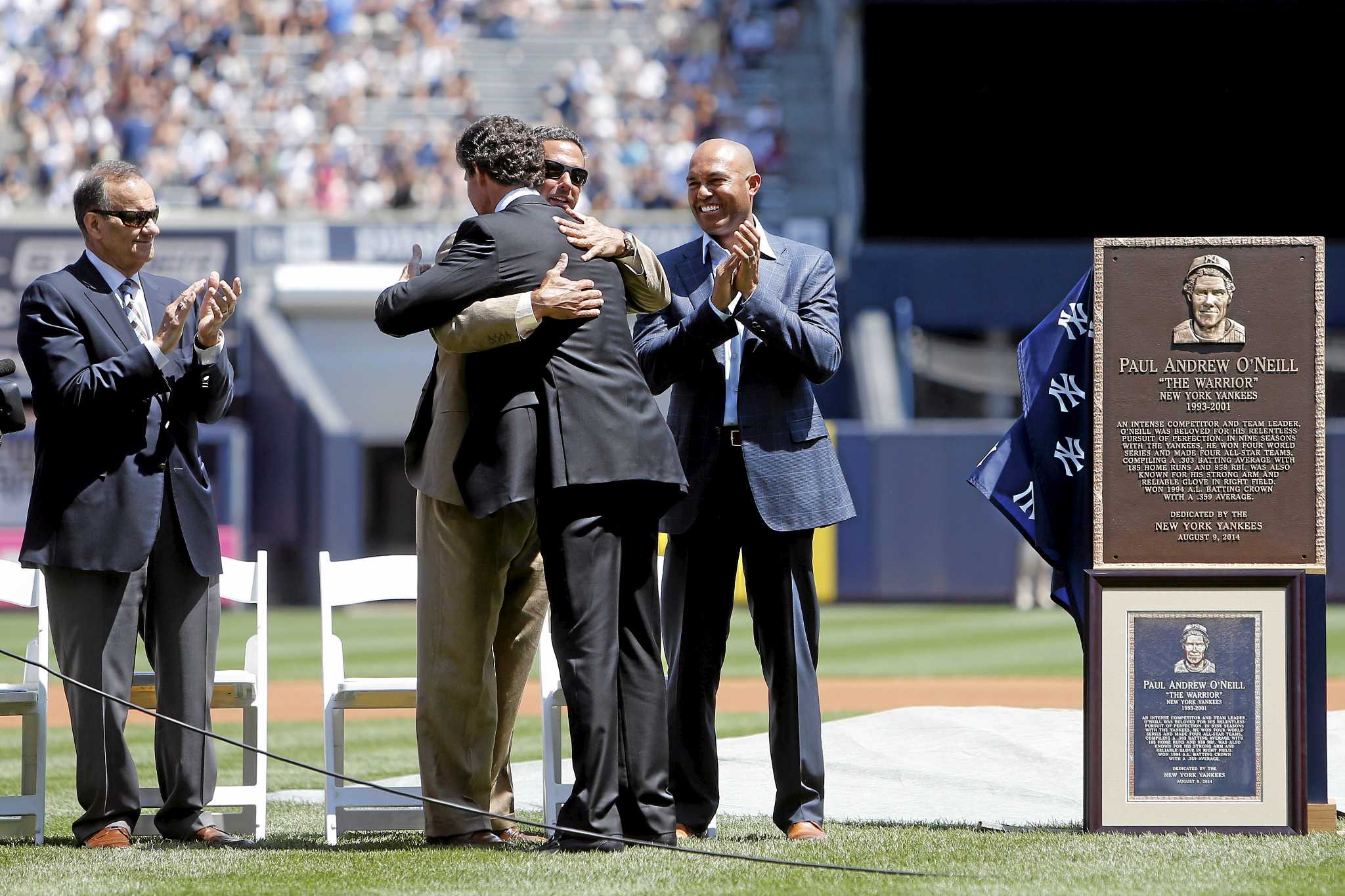 Yankees unveil plaque for Paul O'Neill during Stadium ceremony as 'The  Warrior' heads to Monument Park – New York Daily News