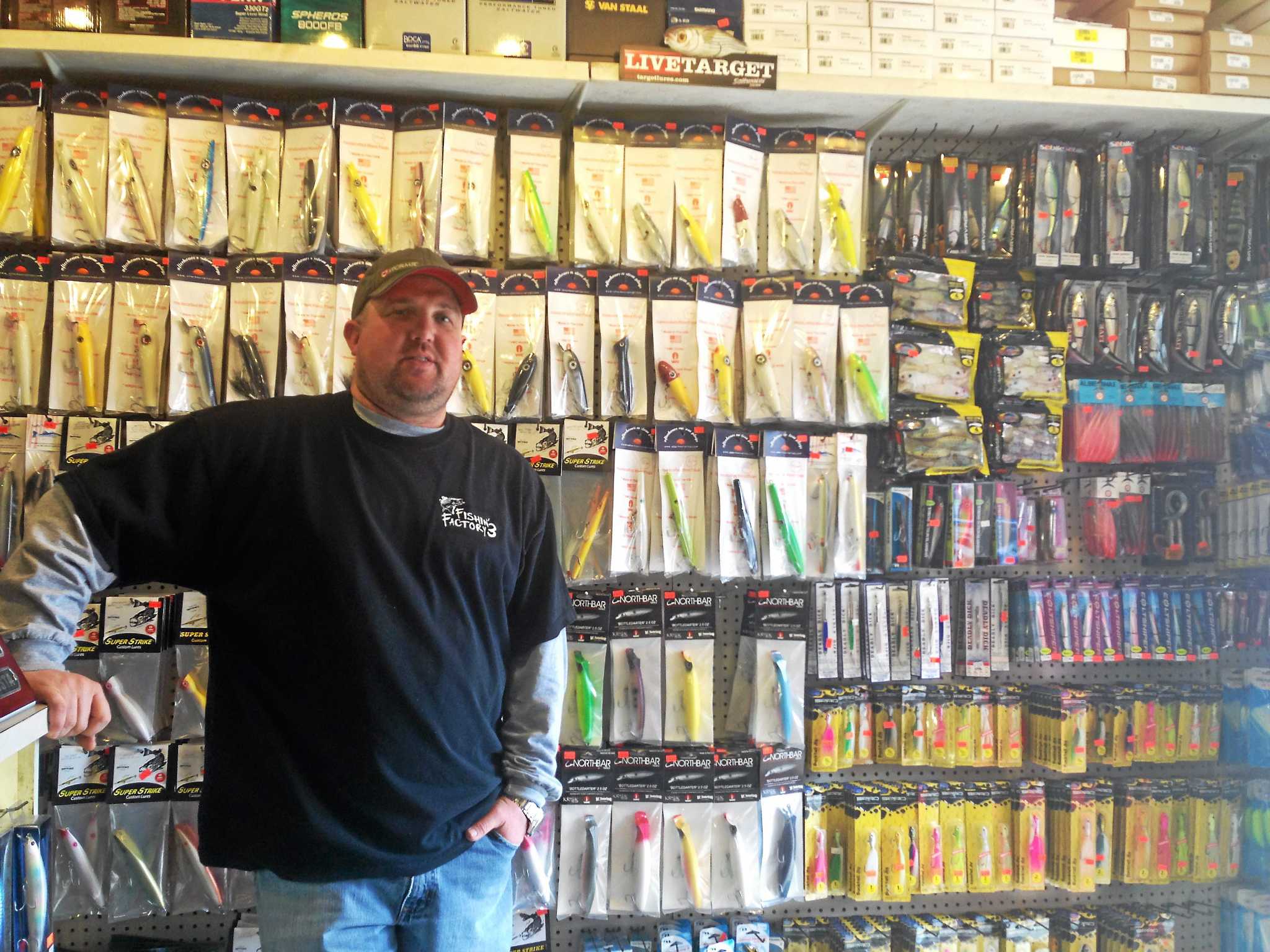 Fishing Factory bait shop ready for trout season opening day