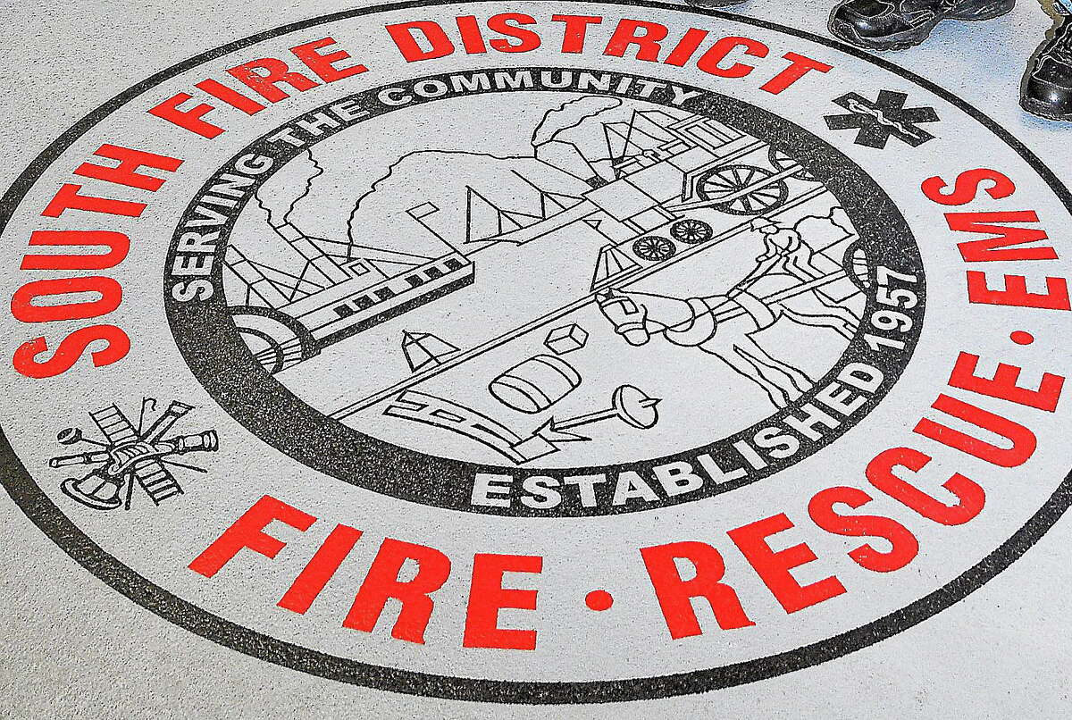 Logo of South Fire District in Middletown.