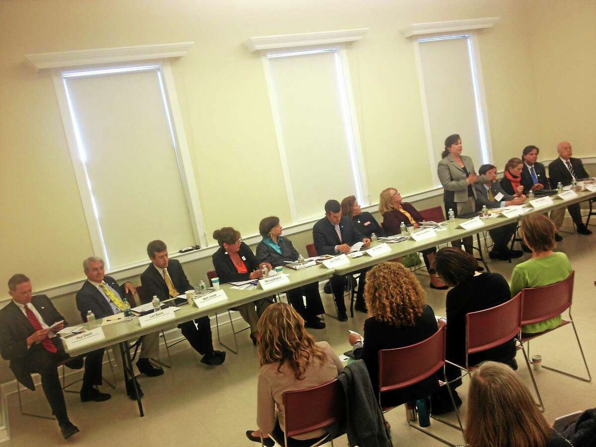 The Middlesex Coalition for Children hosted a candidate forum Thursday morning at the DeKoven house in Middletown attended by Republican and Democratic Senatorial and Representative candidates.