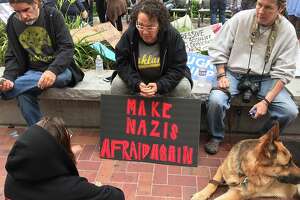 Bay Area residents rally against Charlottesville white...