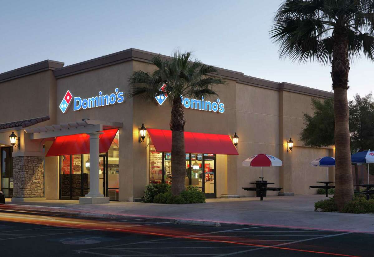 Domino's is rolling out a new store concept across the United States.  Stores offer such items as more indoor seating, a pizza preparation viewing area, and free Wi-Fi.  Domino's has 5,400 stores in the United States, of which approximately 140 are in the Houston area.