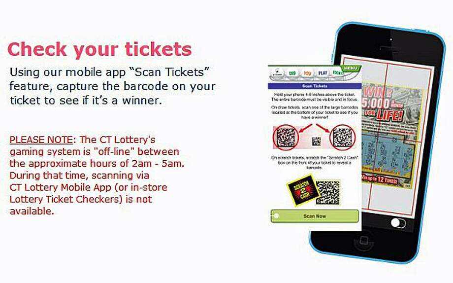 lotto ticket checker scanner