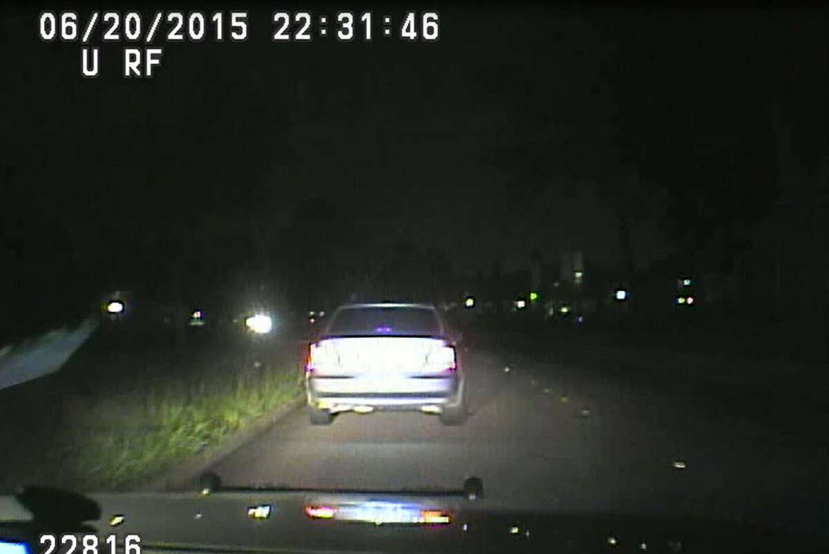 Harris County Sheriff's Office dashcam video shows two deputies conduct a traffic stop and body cavity search of Charneshia Corley, a 23-year-old black woman, in June 2015. Corley has filed a civil rights lawsuit against the sheriff's department, claiming the roadside search violated her civil rights.