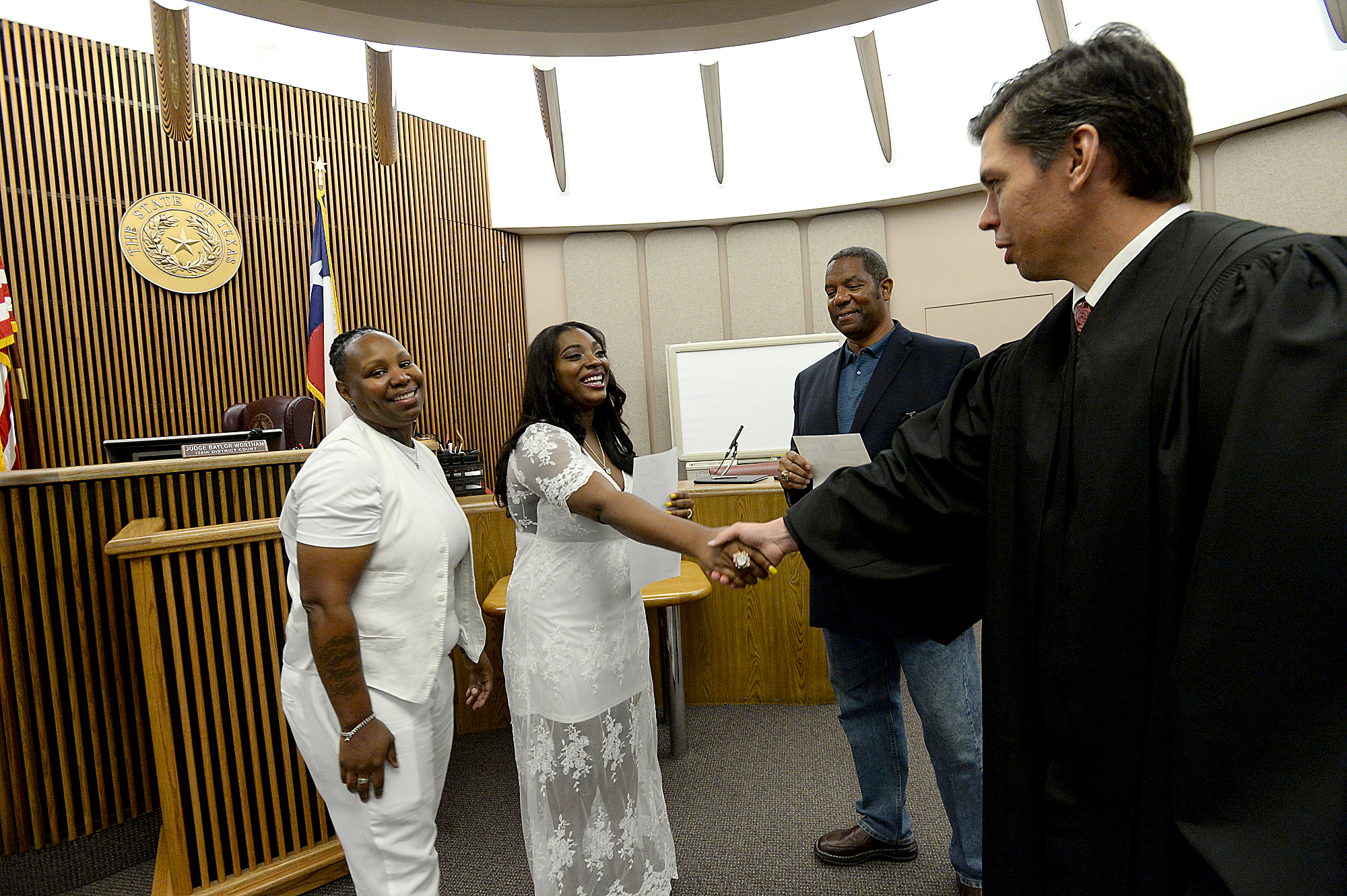 Beaumont s Court of Love judge on track to marry 200 this year