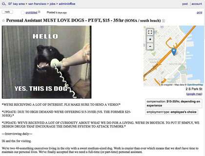 Wacky Craigslist Ad Shows What S Legal In Seeking Household
