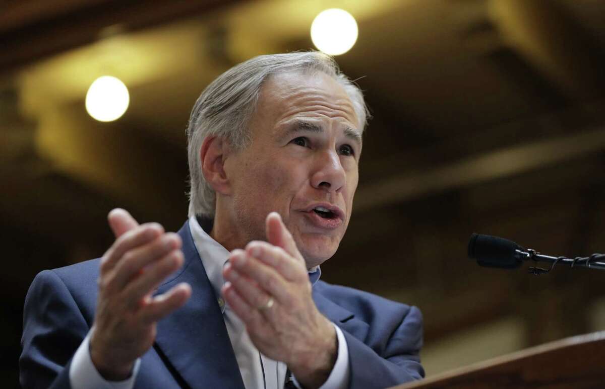 Gov. Greg Abbott speaks at an event in San Antonio last month. Tuesday, Abbott signed into law a bill that significantly changes the annexation process, a bill that increases reporting requirements for minor abortions and another that requires separate health insurance to cover abortion when it is deemed to be elective and not medically necessary to protect the life of the mother.