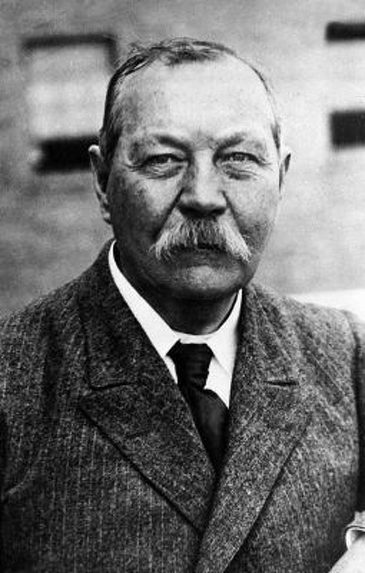 This 1930 photo shows Sir Arthur Conan Doyle, the author and creator of Sherlock Holmes. Writer Leslie Klinger is challenging the Conan Doyle Estate, LTD over the right to use the Sherlock Holmes character in new tales.