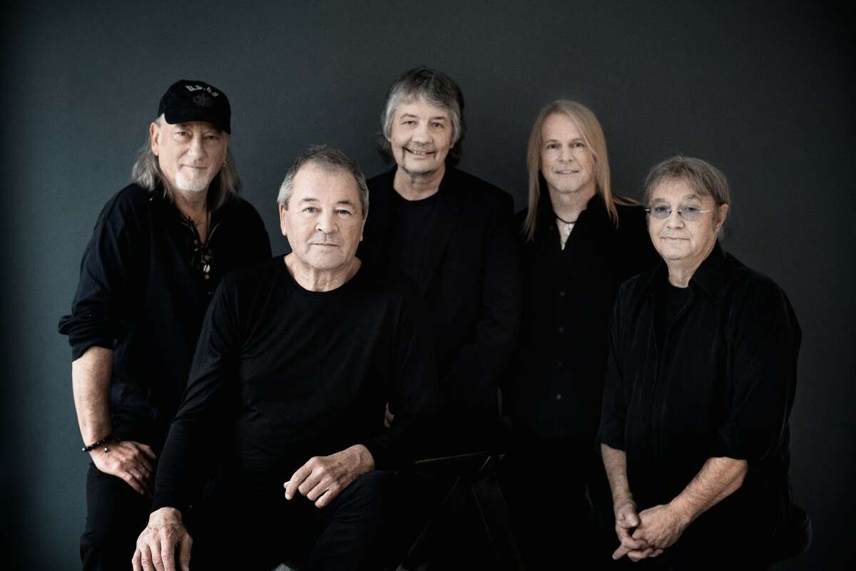 ﻿Deep Purple in 2017 features, from left, bassist Roger Glover, singer Ian Gillan, keyboardist Don Airey, guitarist Steve Morse and drummer Ian Paice