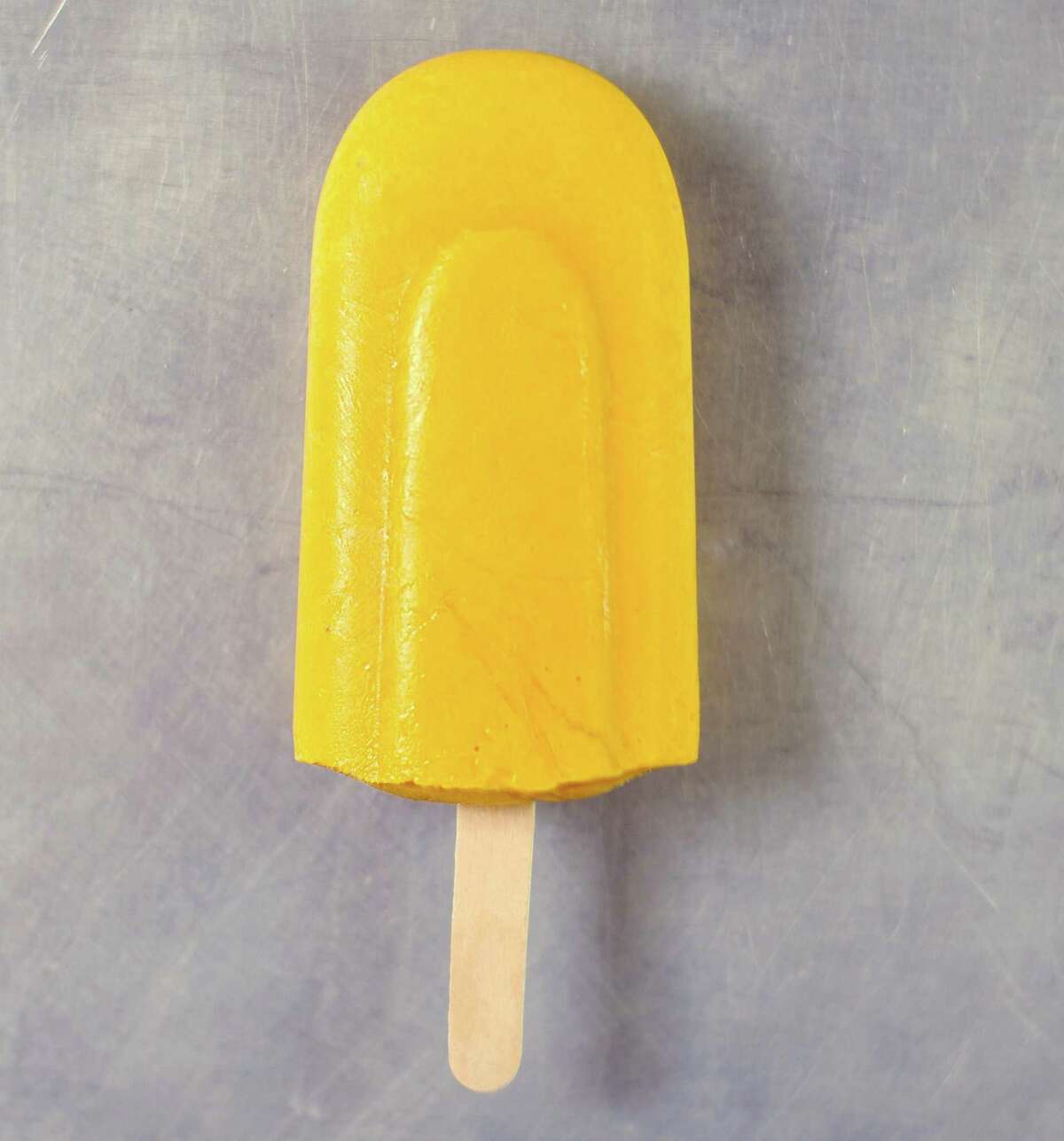 Curried Sweet Potato Popsicle.