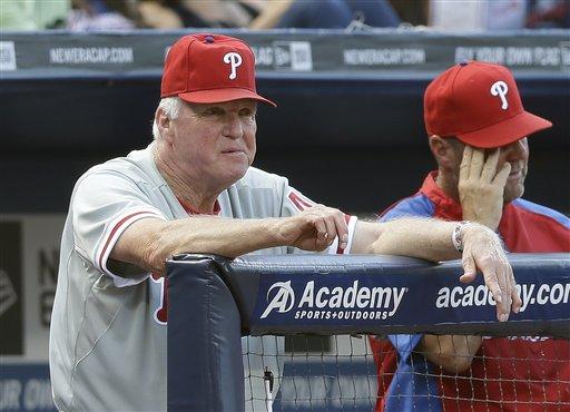 Charlie Manuel replaced as Phillies manager by Ryne Sandberg