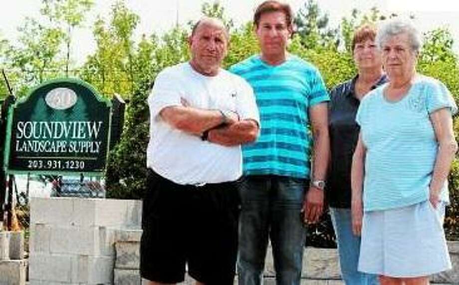 Orange Residents Up In Arms Over West Haven Landscaping Business Neighbors From Howellton Road In Orange Left To Right Joel Roseman Domenic Grignano