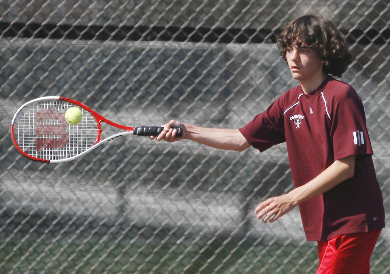 Westmoreland boys tennis tops Canastota 32