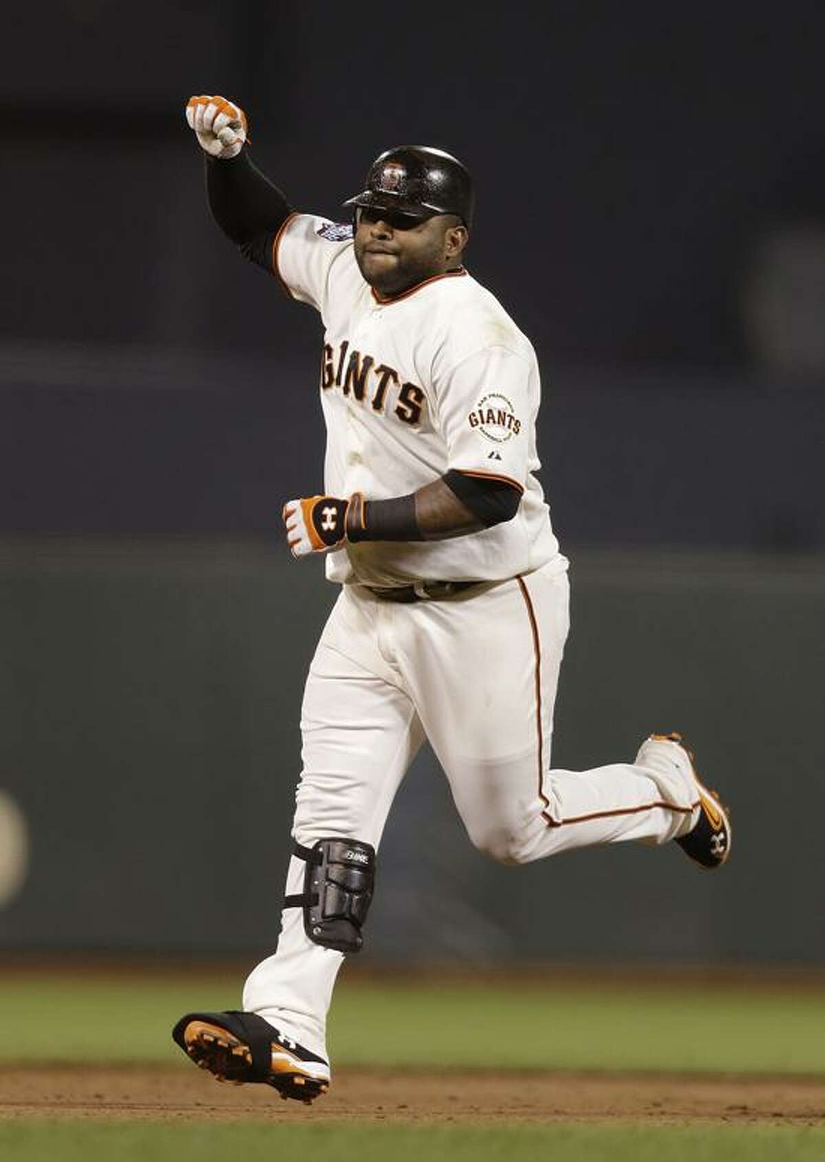 2012 World Series MVP Pablo Sandoval of San Francisco Giants a long way  from 2010 World Series benching 