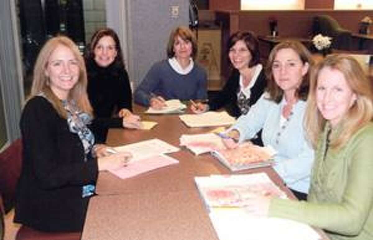 SUBMITTED PHOTO From left are Joanne Ernenwein, director of Oneida Healthcare Development; Suzette McKay, Fashion Show committee member; Paula Palmer, chair of the Fashion Show committee; Ann Marie Costello, Fashion Show committee member; Pam Musacchio, Fashion Show committee member and Maris Skinner; Fashion Show committee member.